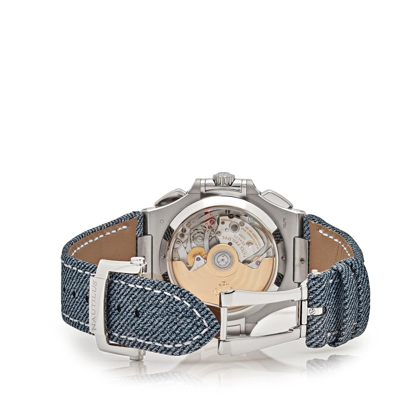 Patek Philippe Nautilus Chronograph Jeans Strap - Master Copy