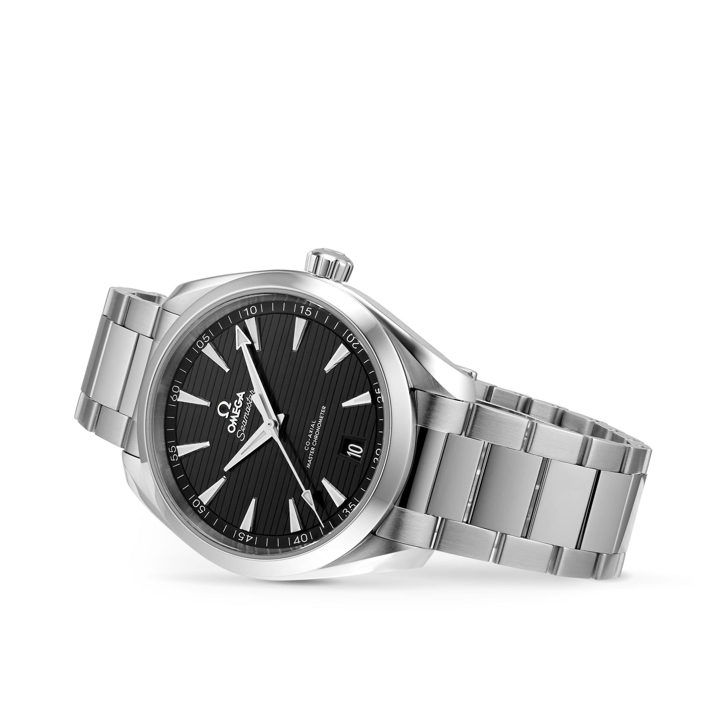 Omega Seamaster Aqua Terra Steel Mens Watch black dial - Master Copy