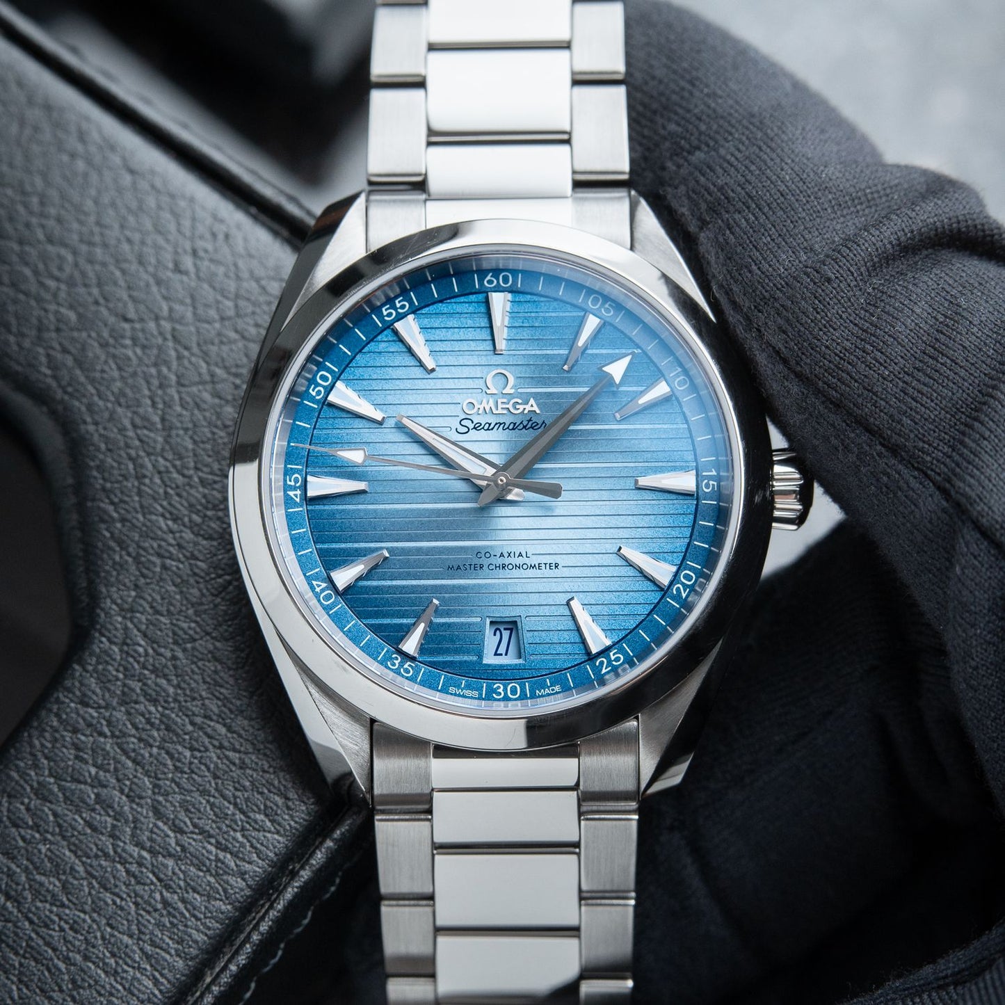 Omega Seamaster Aqua Terra 150M Co-Axial Master Chronometer Summer Blue - Master Copy