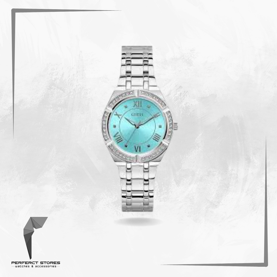 GUESS Ladies Silver Tone Analog Watch - GW0033L7