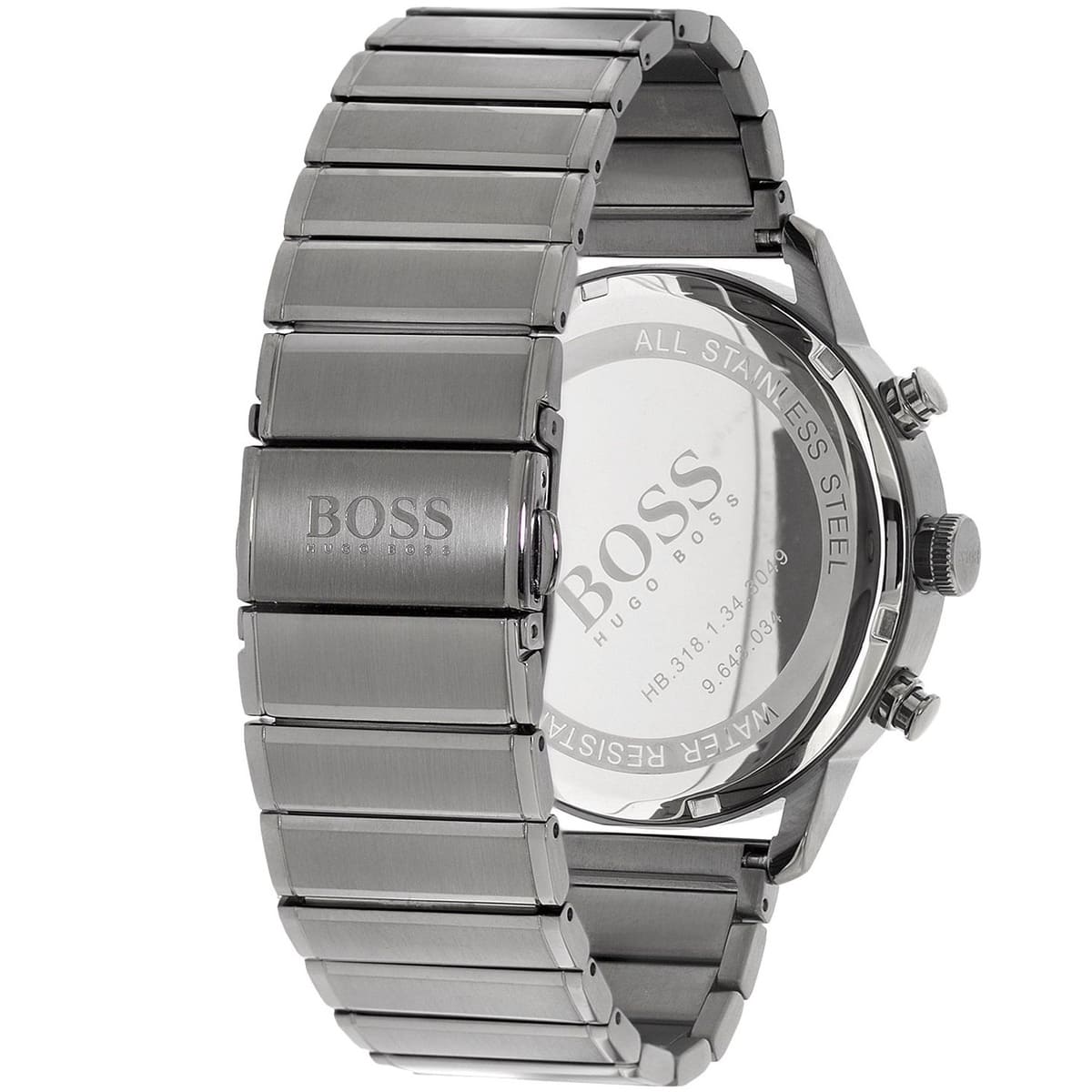 Hugo Boss Men's Blue Dial Metal Band Watch - 1513574