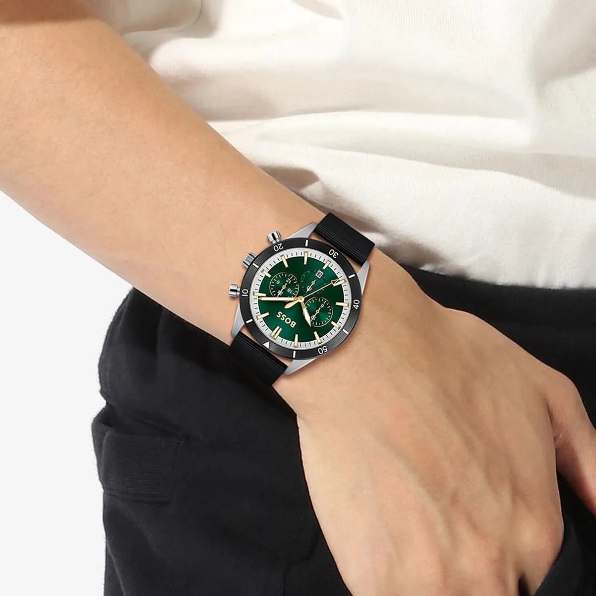 Original Hugo Boss Men Watch Santiago 1513936