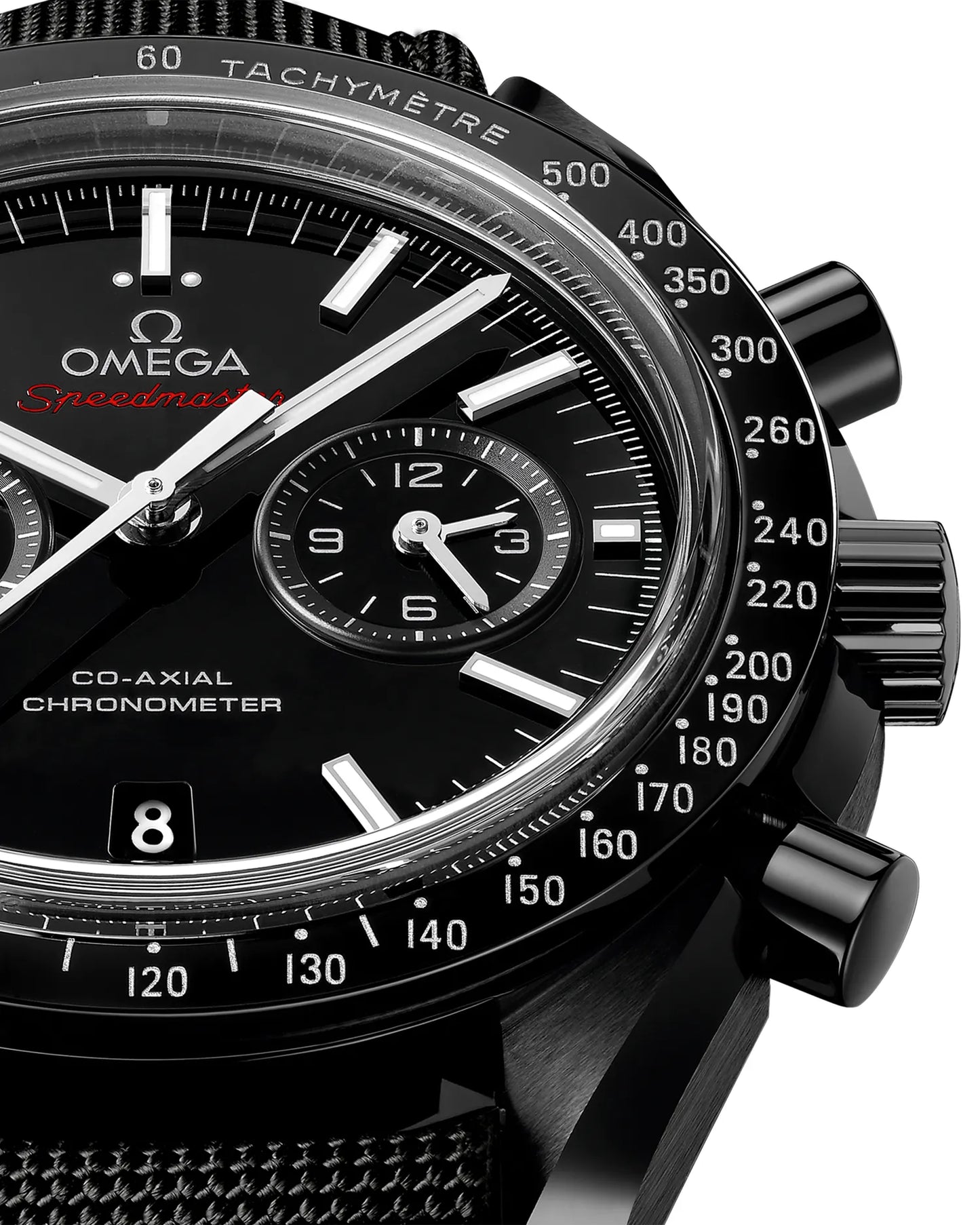 Preowned Omega Speedmaster Moonwatch Dark Side of the Moon - Master Copy