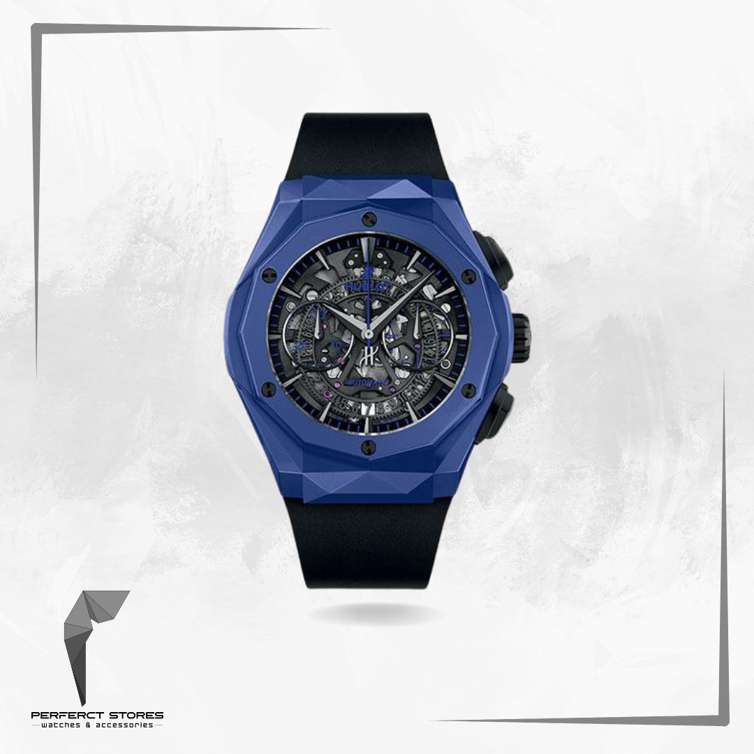 Hublot Classic Fusion Aerofusion Chronograph Orlinski Blue Ceramic - Master Copy