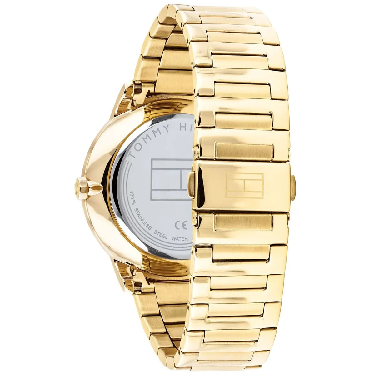 Tommy Hilfiger Gold Multi Dial Men Watch Hunter 1791609 - original