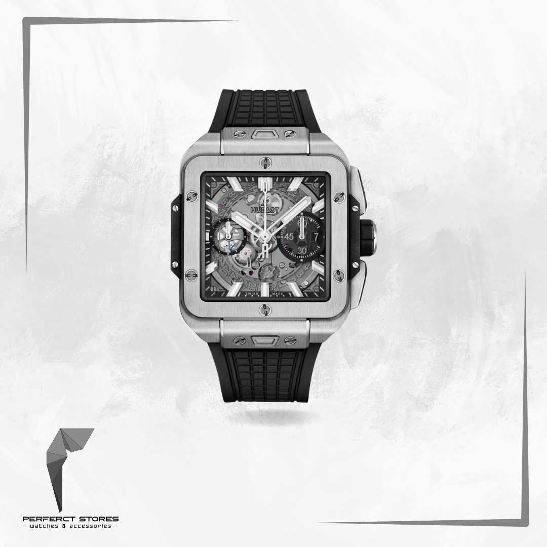 Hublot 2023 Unico Titanium Square Bang - Master Copy