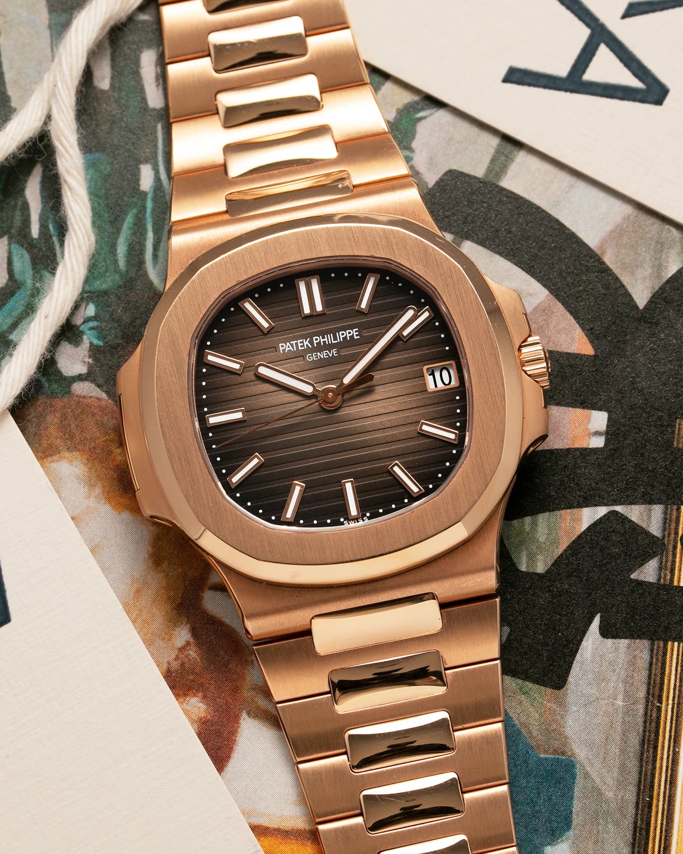 Patek Philippe Nautilus Rose Gold - Master Copy