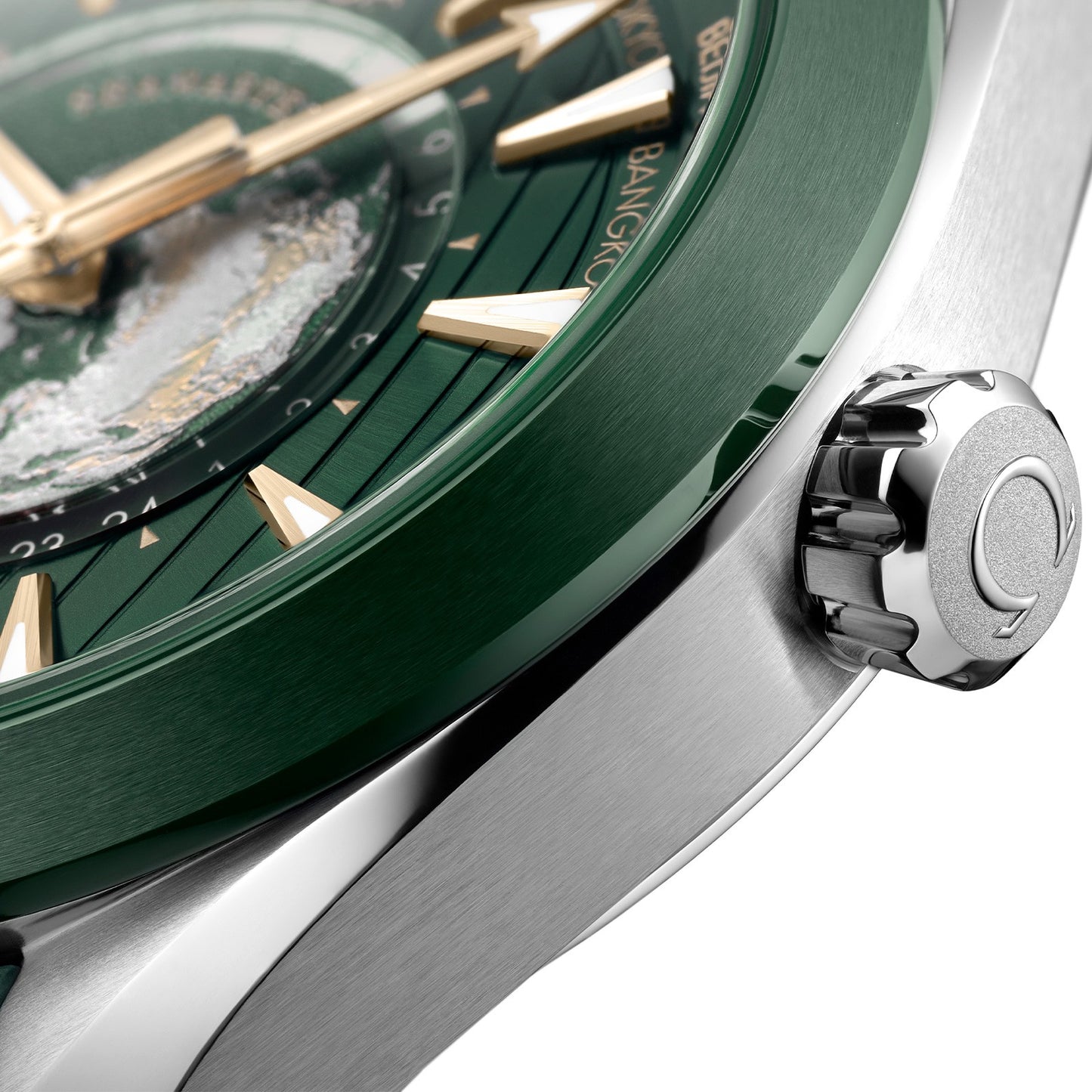 Omega Seamaster Aqua Terra Worldtimer - Green Dial - Master Copy