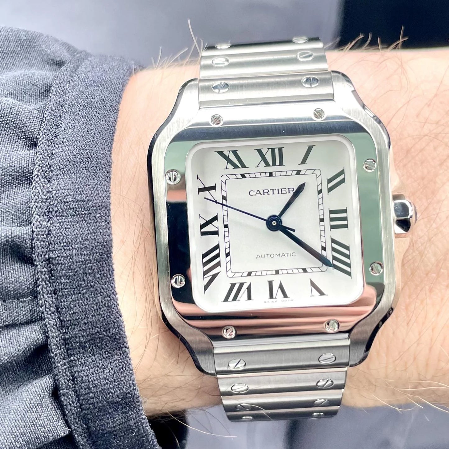 Cartier Santos Watch - Master Copy