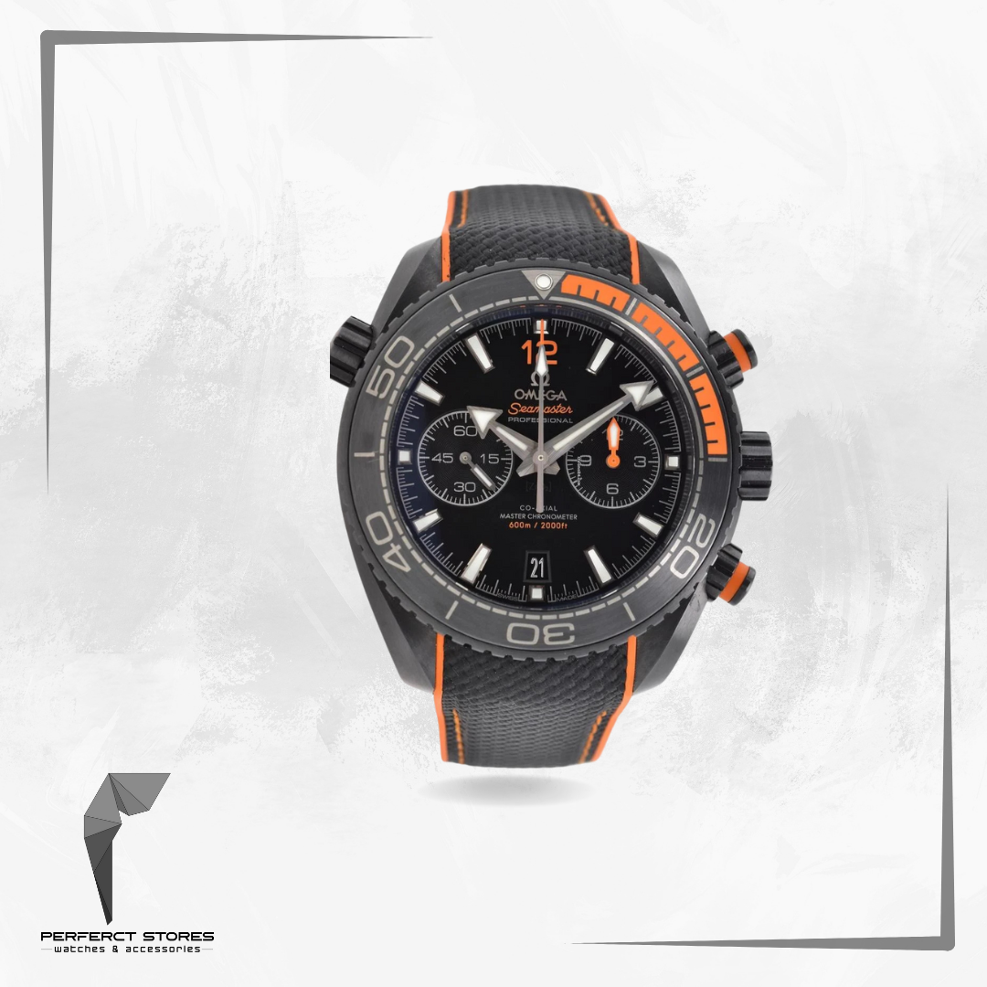 Omega Seamaster Planet Ocean 600M Master Chronometer black - Master Copy