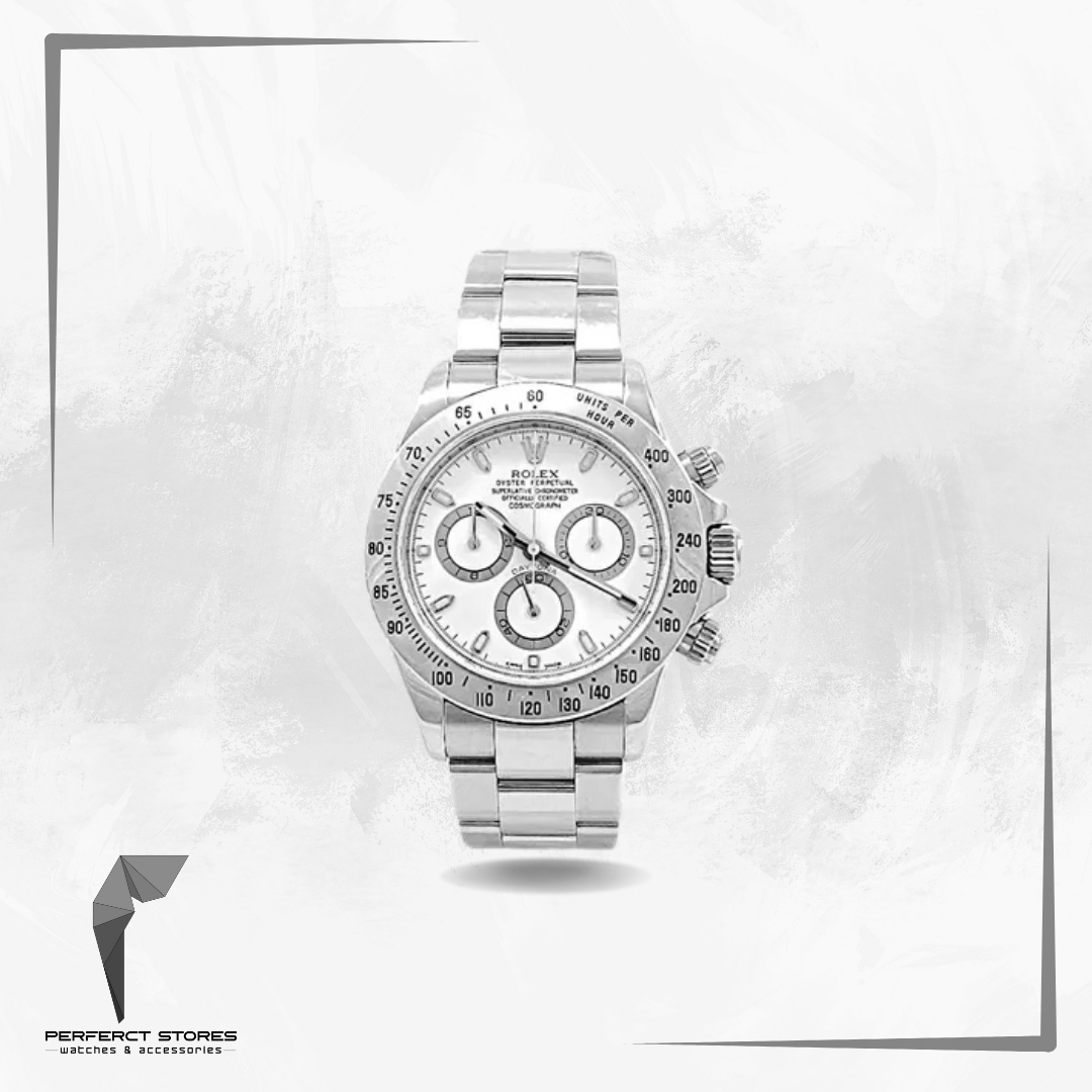 Rolex Cosmograph Daytona White Dial - Master Copy