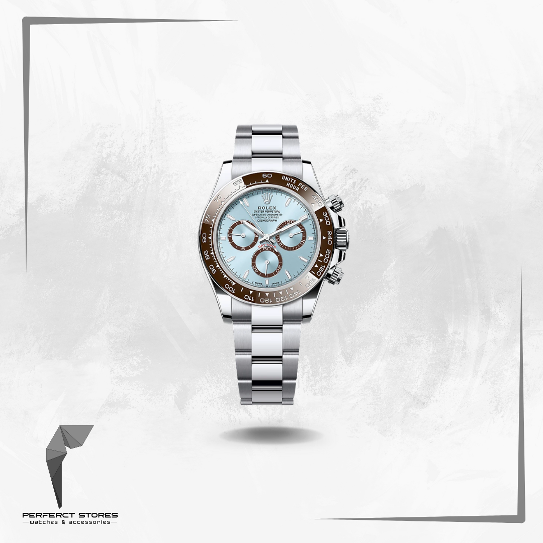 Rolex Daytona Ice Blue Baguette Dial (2024) - Master Copy