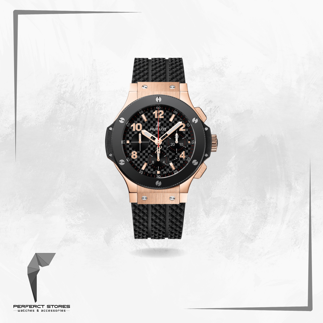Hublot Watch Big Bang Black Rubber Strap 44mm - Master Copy