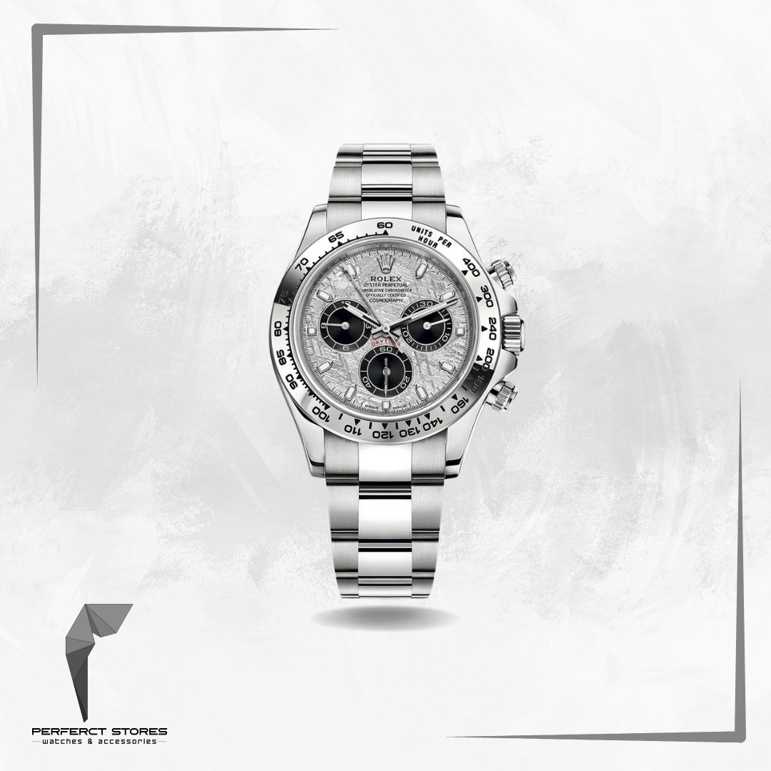 Rolex Daytona White Gold Meteorite Dial - Master Copy