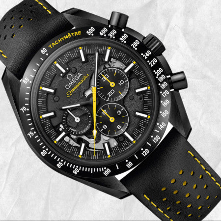 Omega Speedmaster Dark Side of the Moon Apollo Chronograph - Master Copy