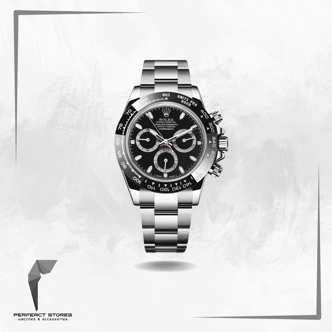 Rolex Daytona Stainless Steel Black Dial (2023) - Master Copy