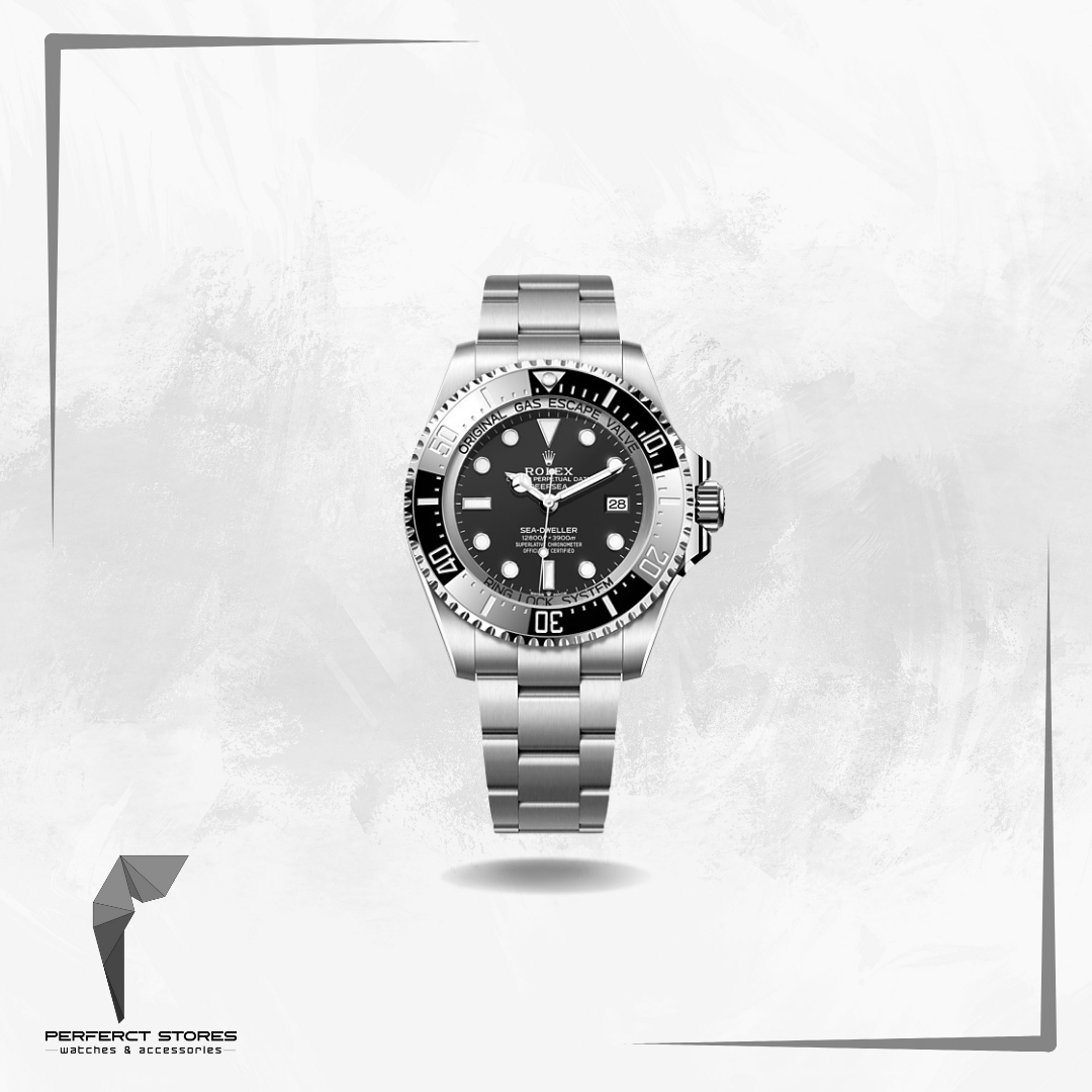 Rolex Deepsea Sea-Dweller Stainless Steel Black Dial - Master Copy