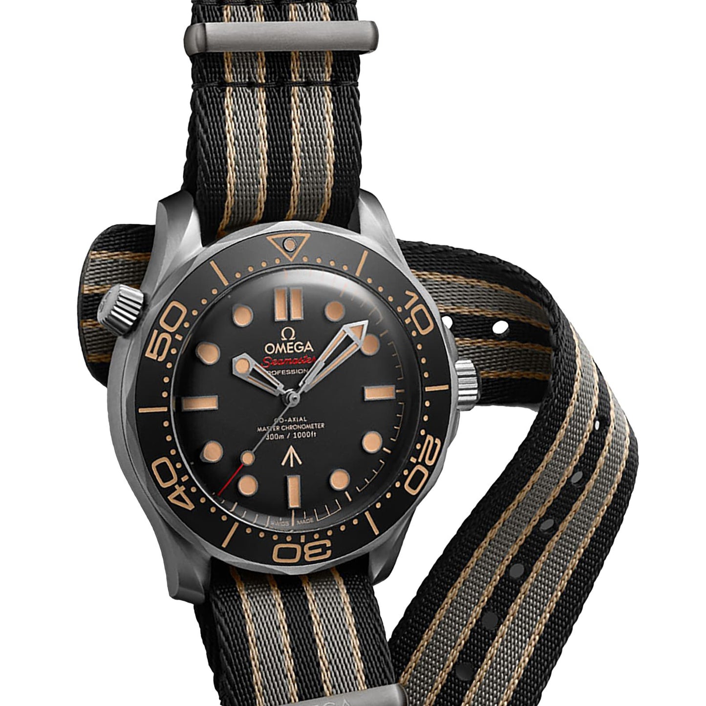 OMEGA Seamaster Diver 300m Co-Axial Master Chronometer 007 James Bond Edition - Master Copy