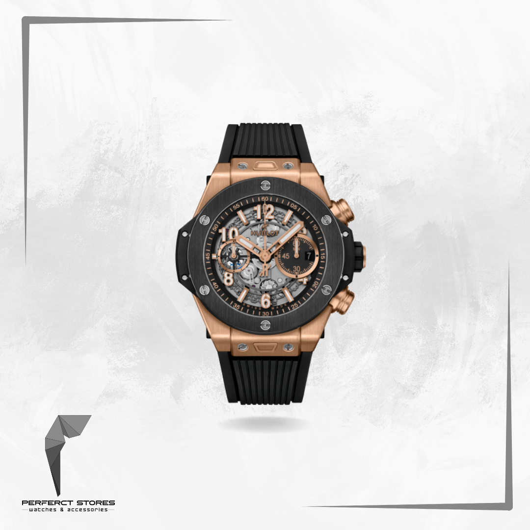 Hublot Watch Big Bang Black Rubber Strap 42mm - Master Copy