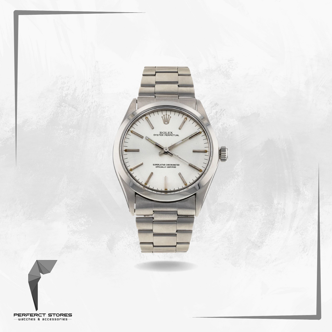 Rolex Oyster Perpetual Stainless Steel White Dial - Master Copy