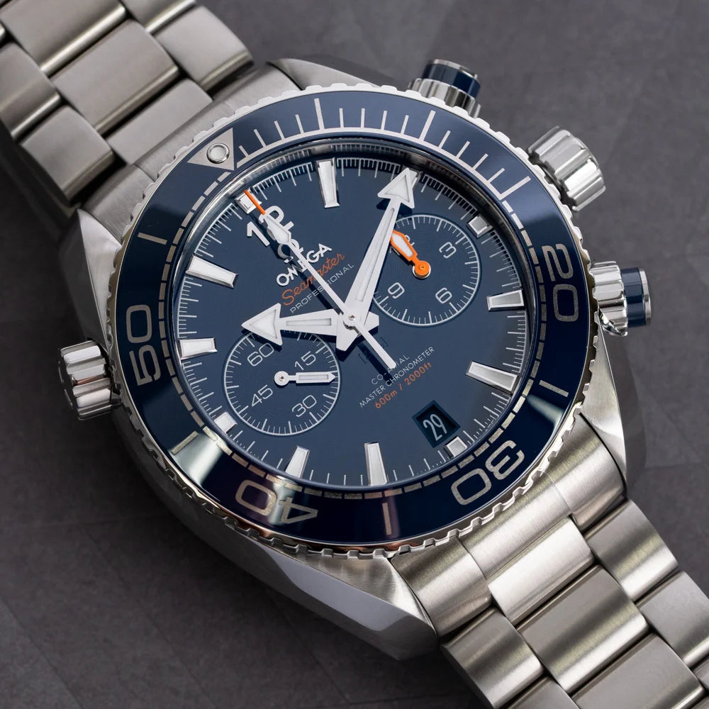 Omega Planet Ocean 600m Co-Axial Master Chronometer Chronograph - Master Copy