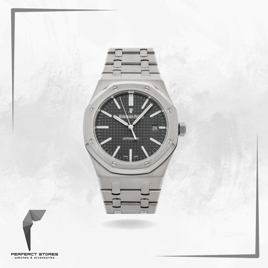 Audemars Piguet Royal Oak black Dial Automatic - Master Copy