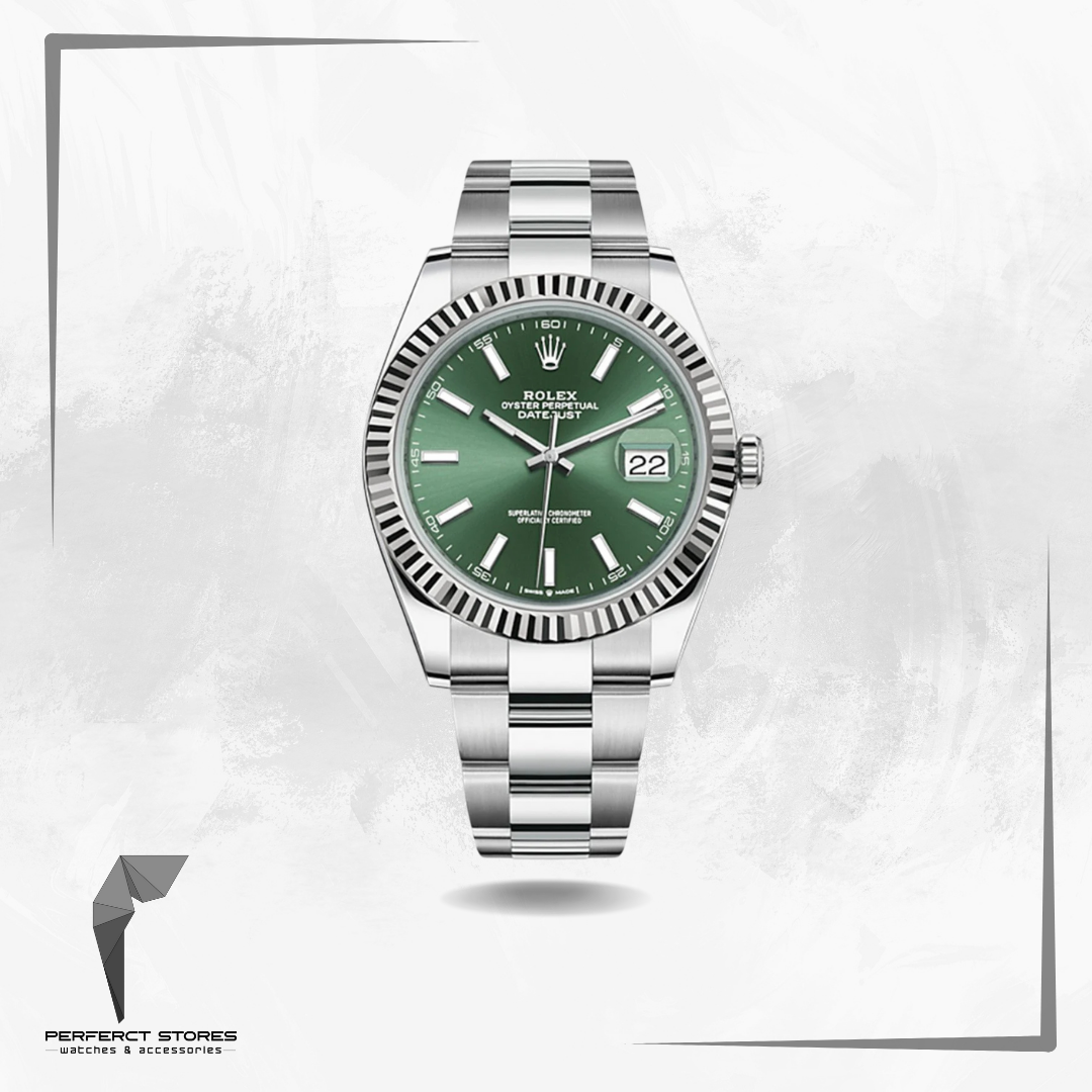 Rolex Datejust 41mm Mint Green Dial - Master Copy