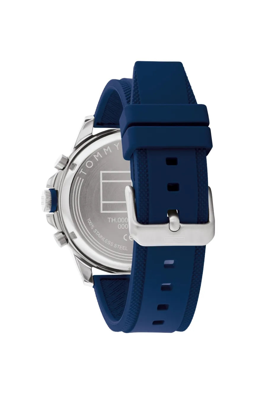 TOMMY HILFIGER Silicone Chronograph Watch 1792027 - original