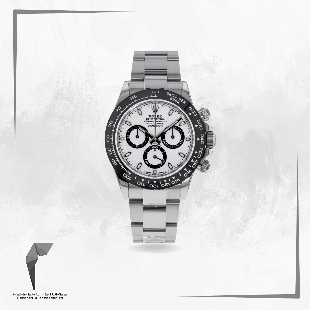 Rolex Daytona Stainless Steel Panda Dial - Master Copy