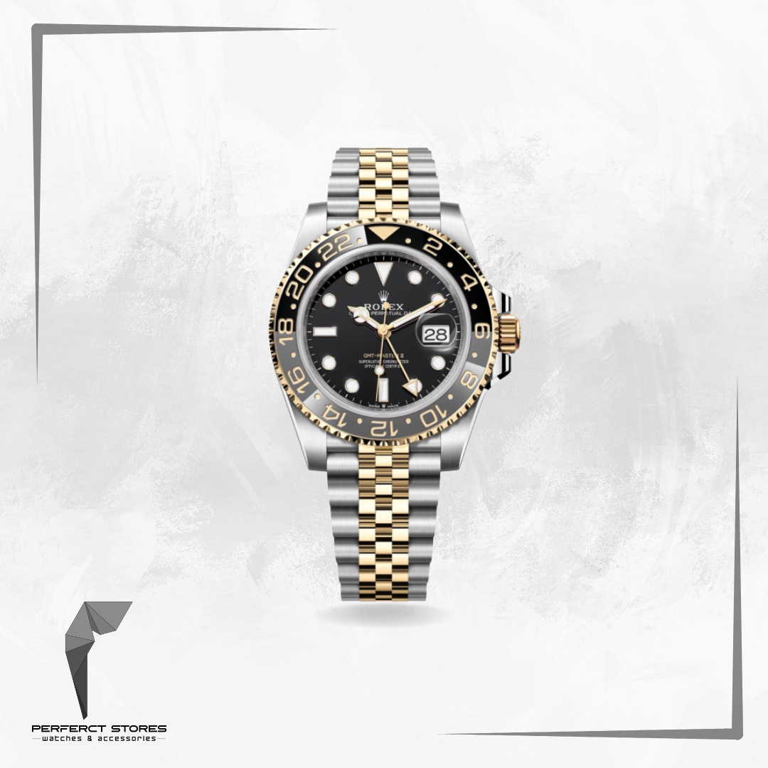 Rolex GMT Master Yellow Gold Jubilee Black Dial 2024 - Master Copy