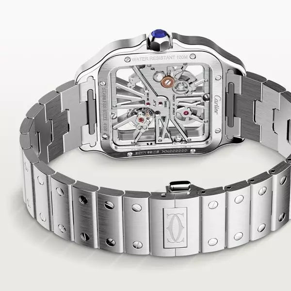 Cartier Santos skeleton Watch - Master Copy