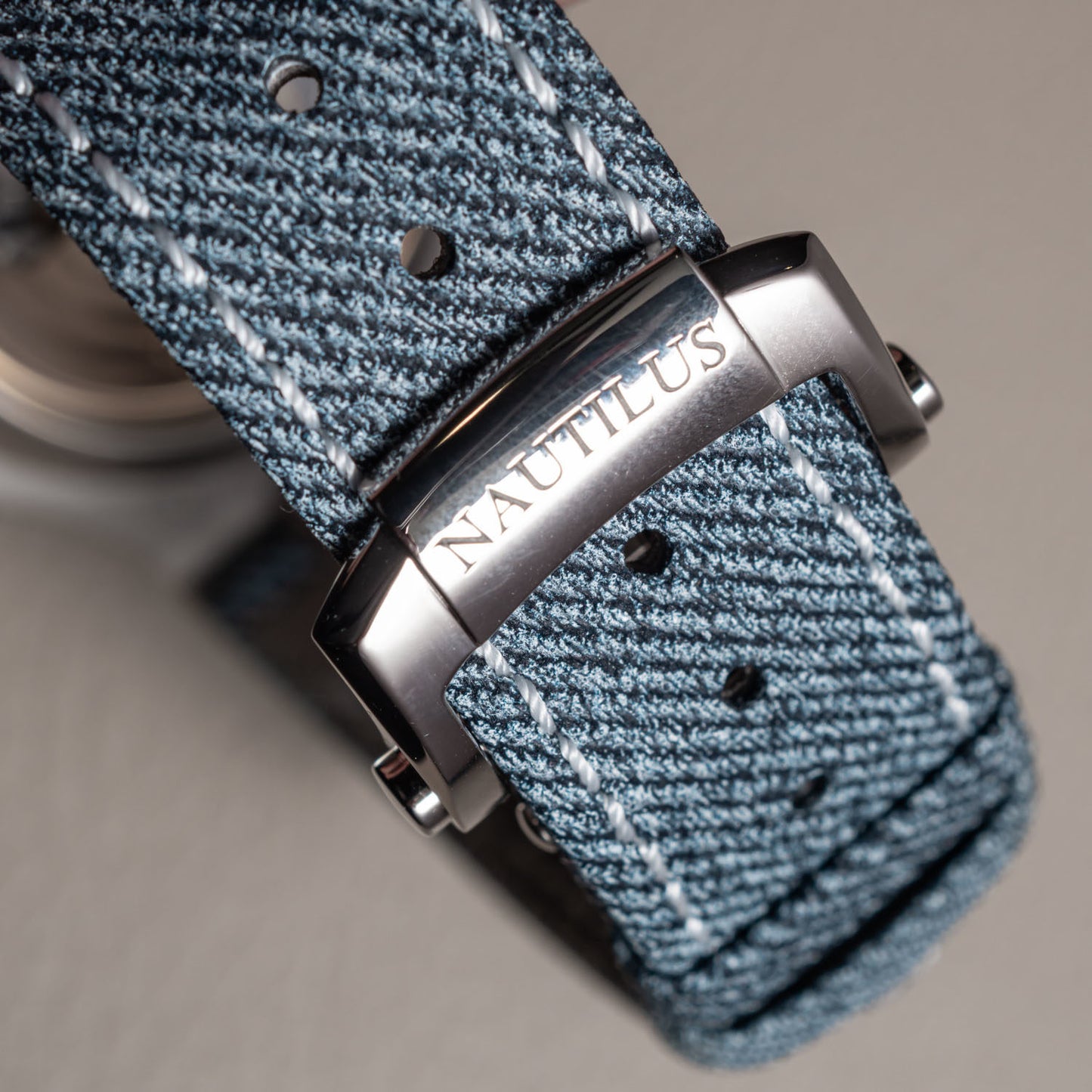 Patek Philippe Nautilus Chronograph Jeans Strap - Master Copy