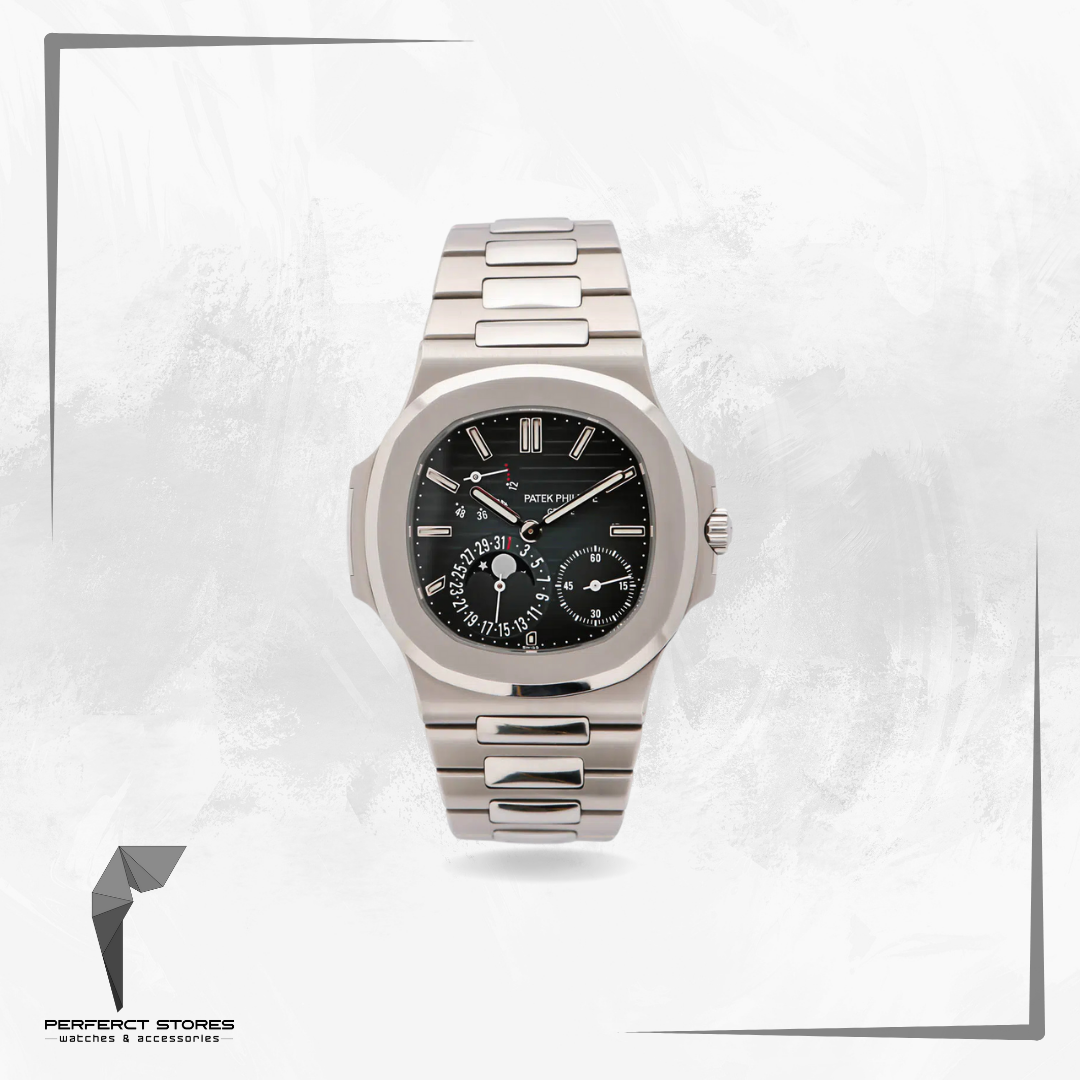 Patek Philippe Power Reserve Black Dial - Master Copy