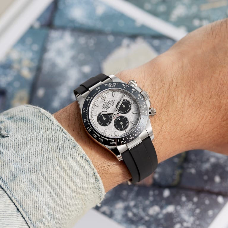Rolex Daytona Meteorite Dial Rubber - Master Copy