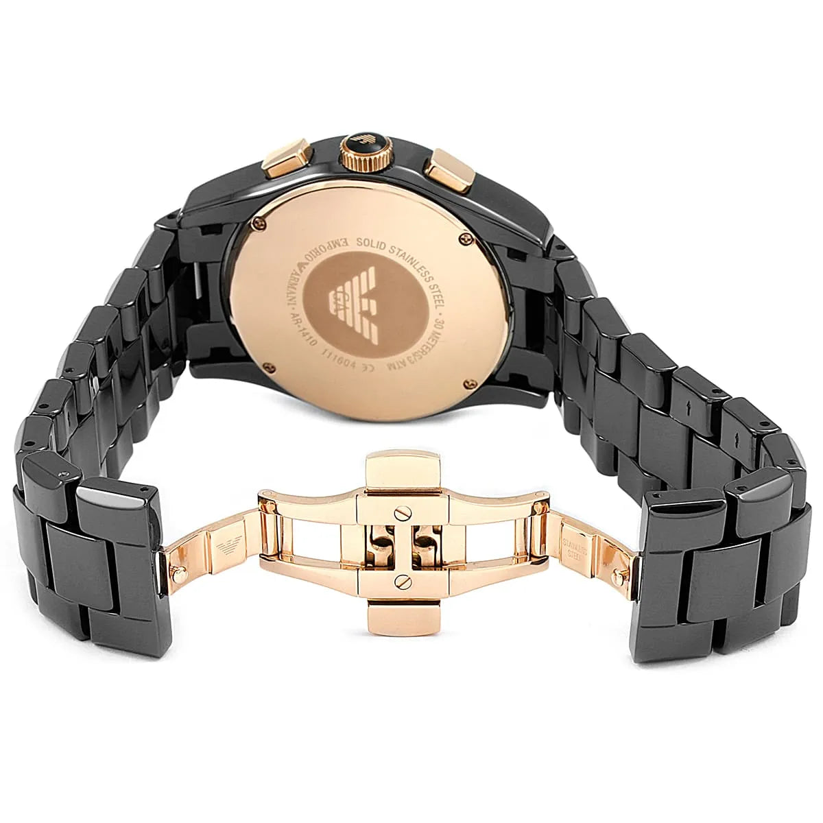 men Ceramica Chronograph Watch AR1410 - orignal