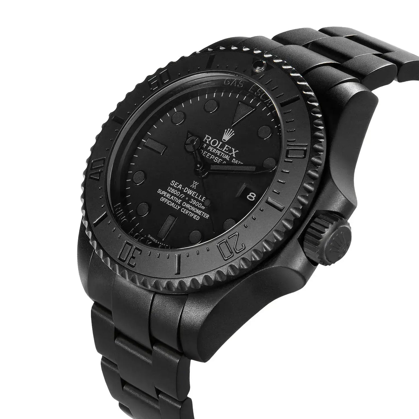 Black Rolex Sea-Dweller Stealth Mode - Master Copy