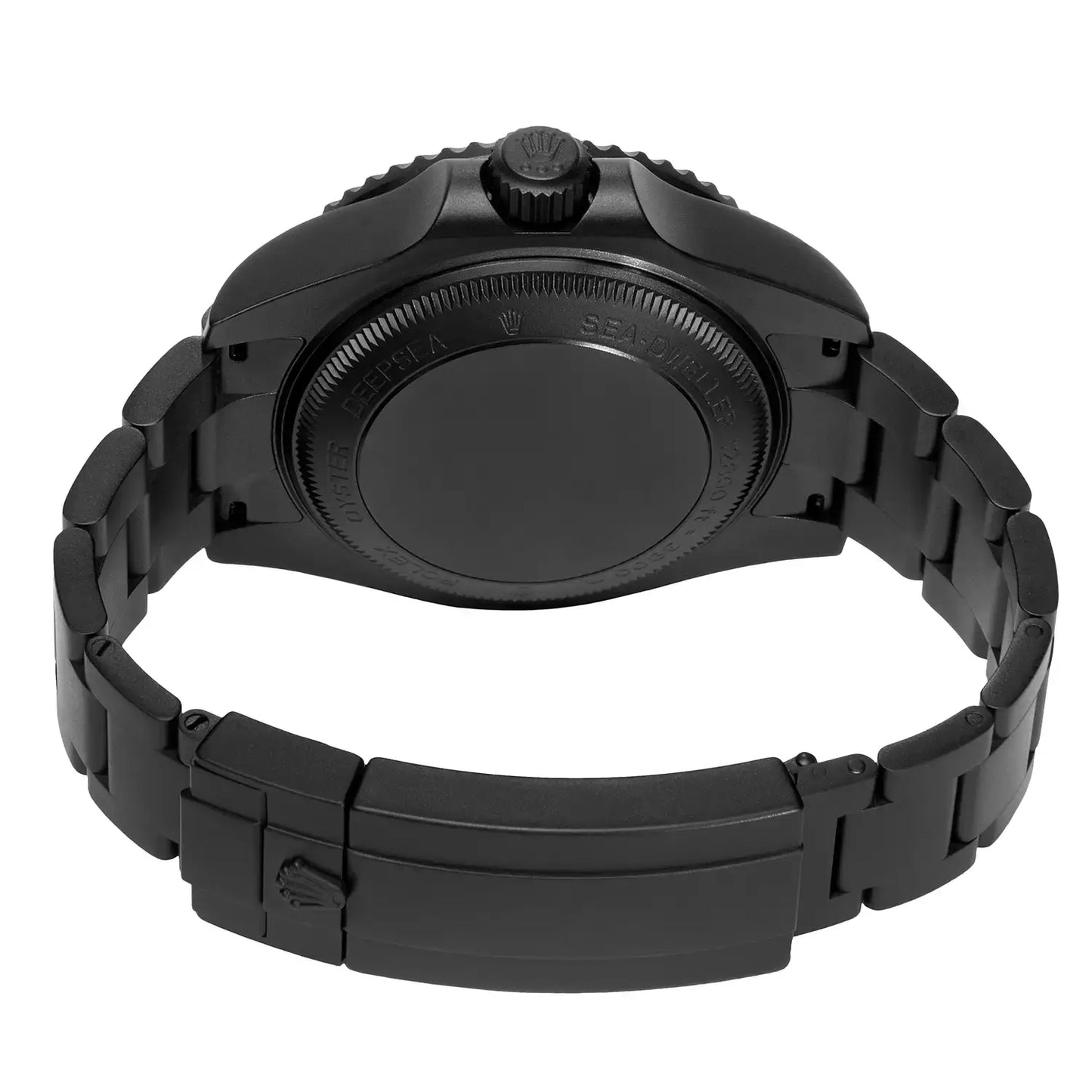 Black Rolex Sea-Dweller Stealth Mode - Master Copy