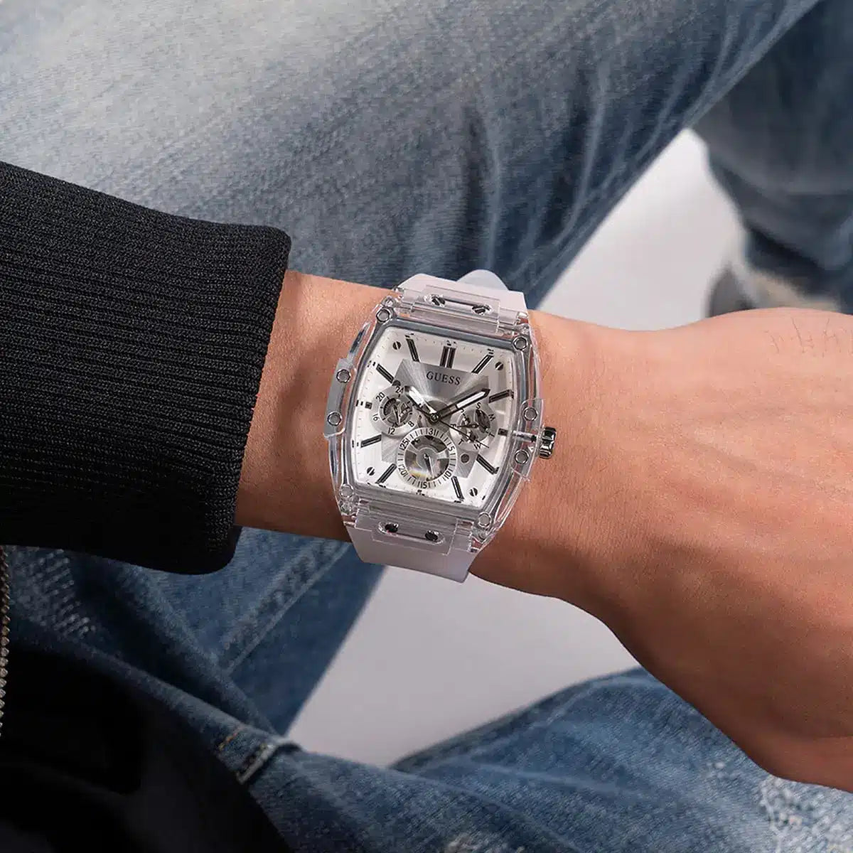 Guess Watch For Men Phoenix GW0203G1 - Original