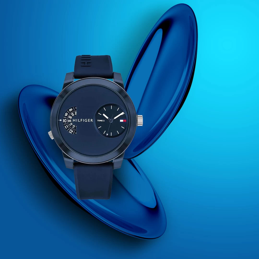 Men's Silicone Analog Wrist Watch 1791556 - original