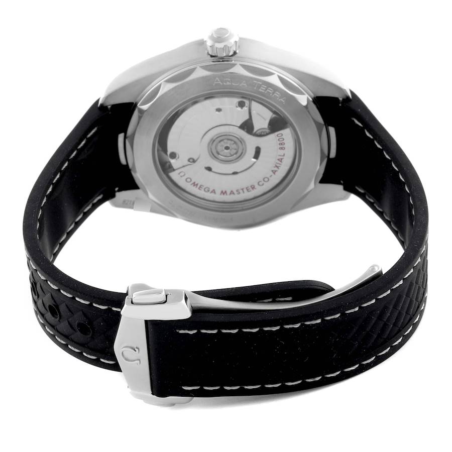 Omega Seamaster Aqua Terra Steel Mens Watch Black - Master Copy