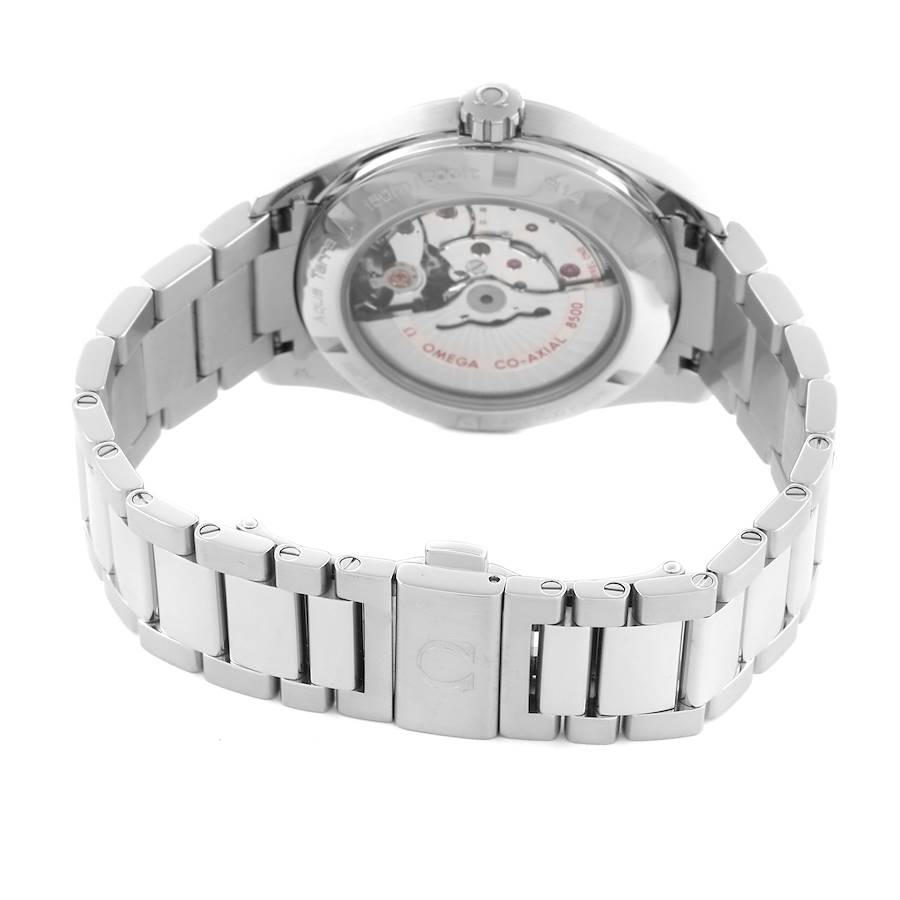 Omega Seamaster Aqua Terra Steel Mens Watch black dial - Master Copy