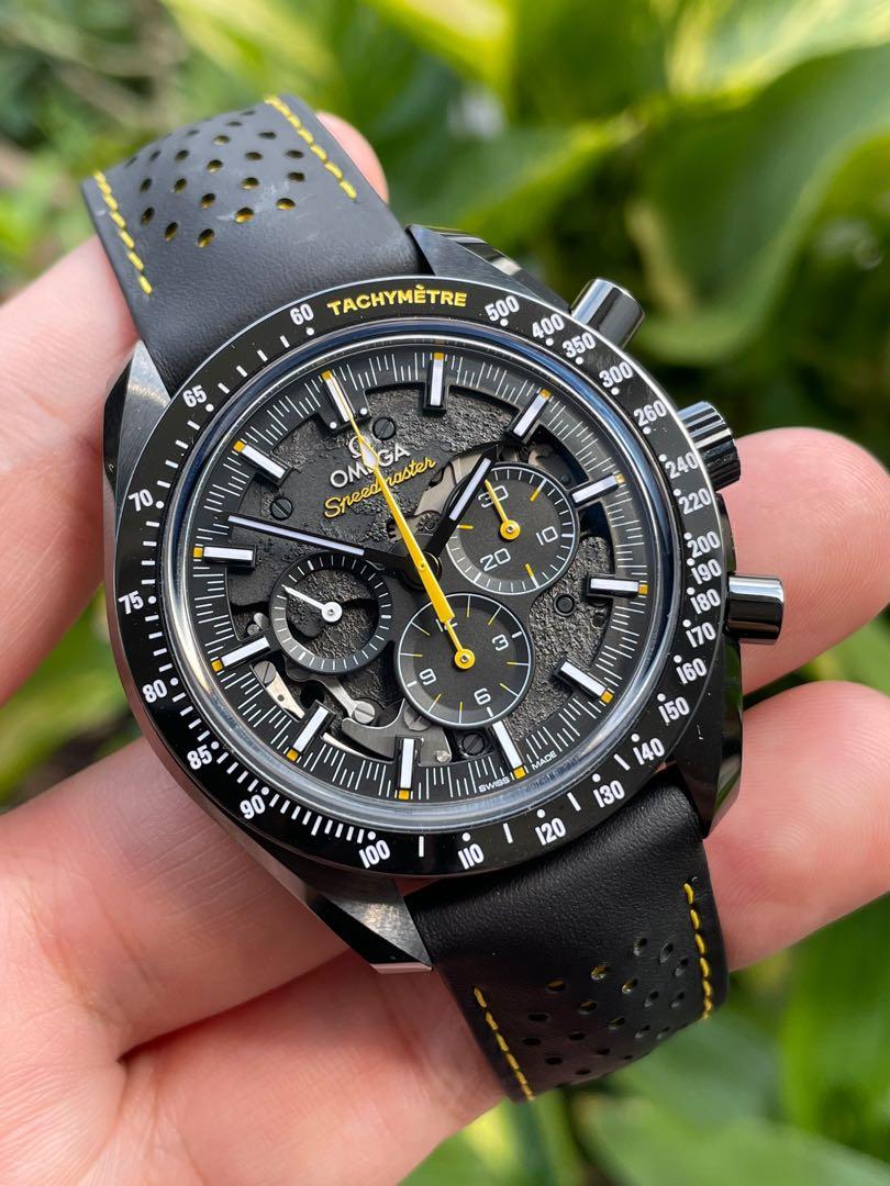 Omega Speedmaster Dark Side of the Moon Apollo Chronograph - Master Copy