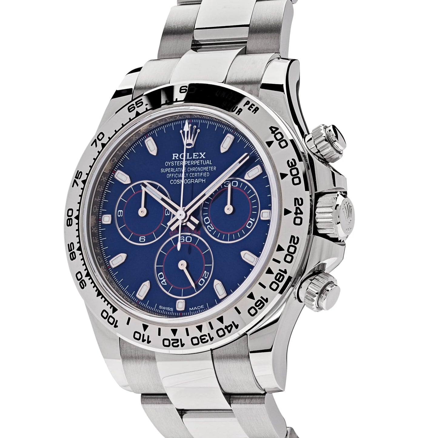 Rolex Daytona Stainless steel Blue Dial (2018) - Master Copy