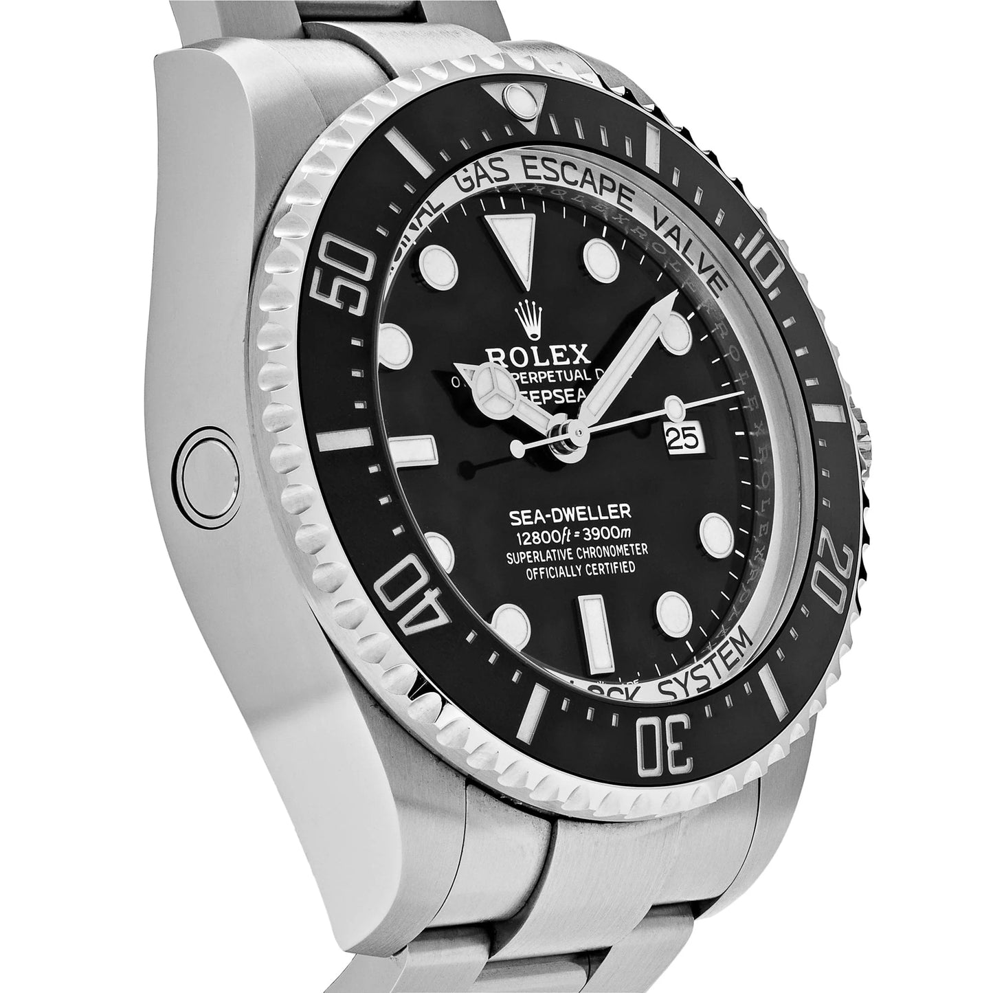 Rolex Deepsea Sea-Dweller Stainless Steel Black Dial - Master Copy