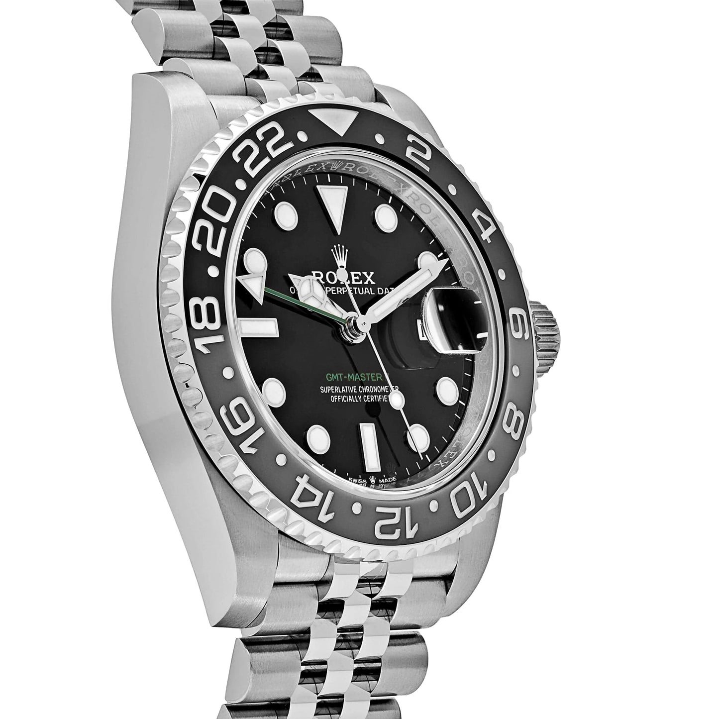 Rolex GMT-Master II 'Bruce Wayne' Stainless Steel Black Dial Jubilee (2024) - Master Copy