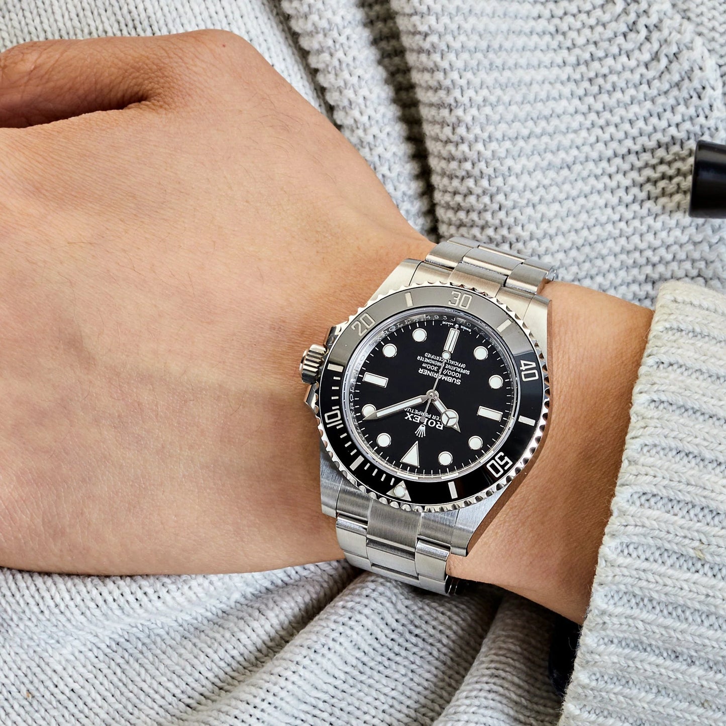 Rolex Submariner Stainless Steel Black Dial - Master Copy