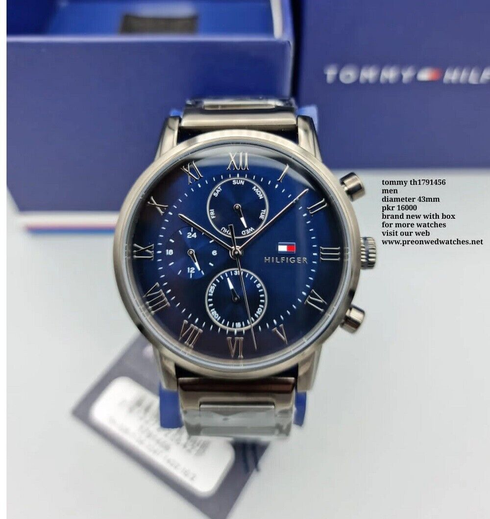 Tommy Hilfiger Watch For Men 1791456- Original