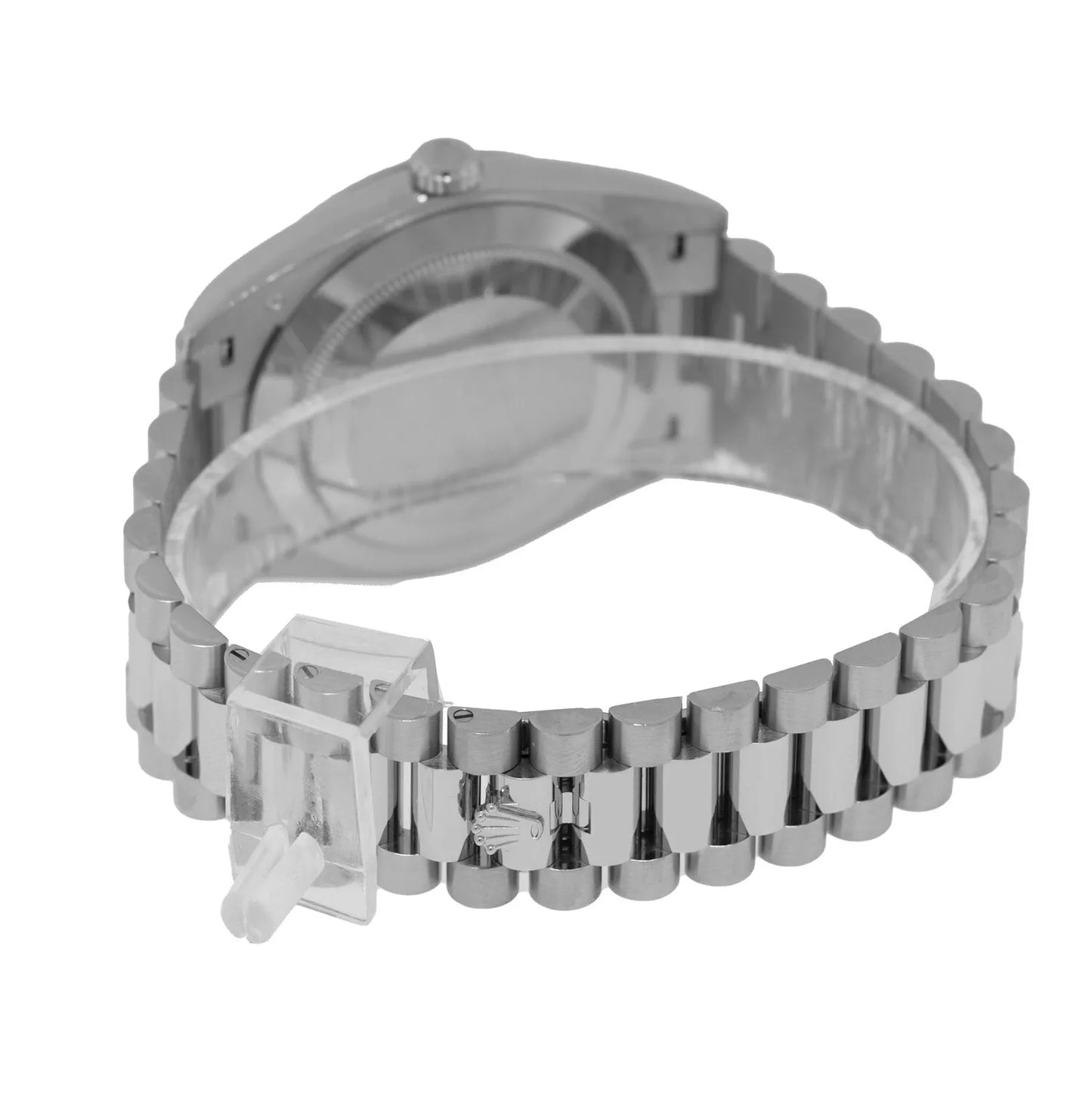 Rolex Day-Date 40mm White Roman Dial President - Master Copy