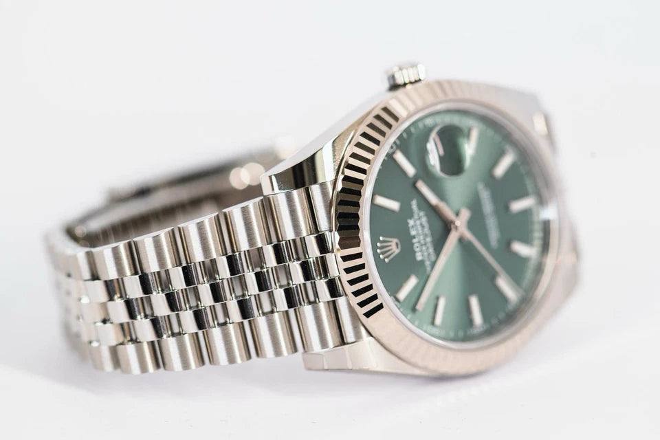 Rolex Datejust Mint Green Dial 2022 Jubilee - Master Copy