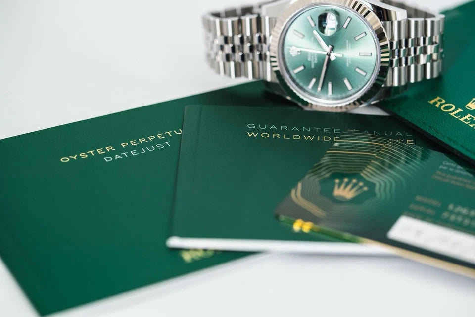 Rolex Datejust Mint Green Dial 2022 Jubilee - Master Copy